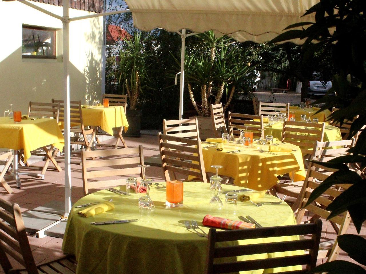 Hotel Restaurant Logis La Palette Wettolsheim Kültér fotó
